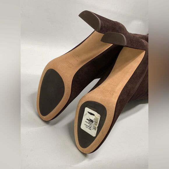 MAISON SKORPIOS Marylin Suede Over The Knee Boots size 40 - Picture 13 of 14